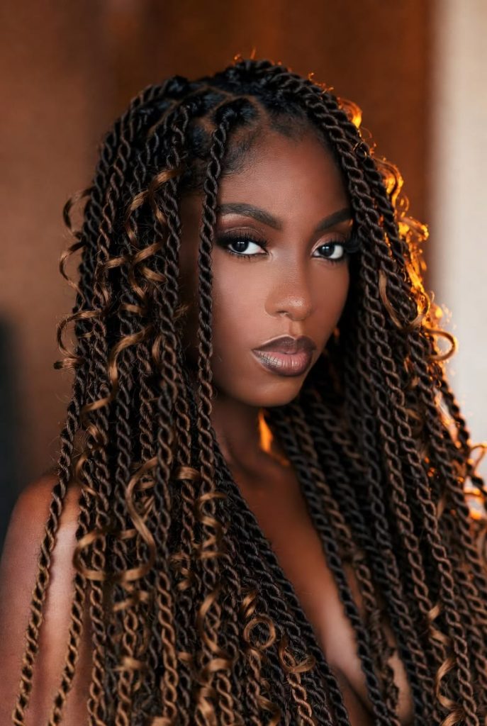 Amazing Look With Braids