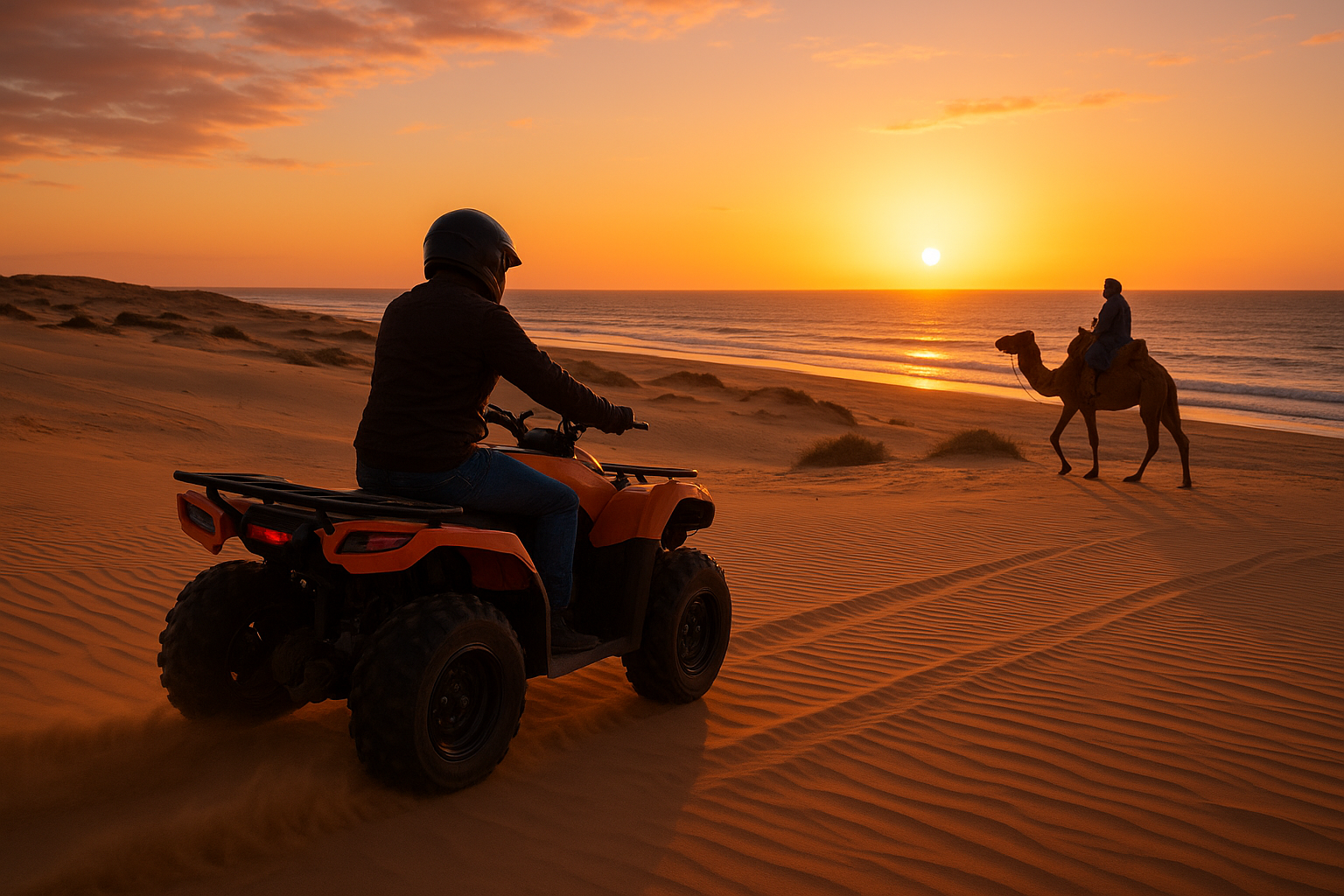 Quad Biking in Essaouira: Beaches & Desert Dunes Adventure