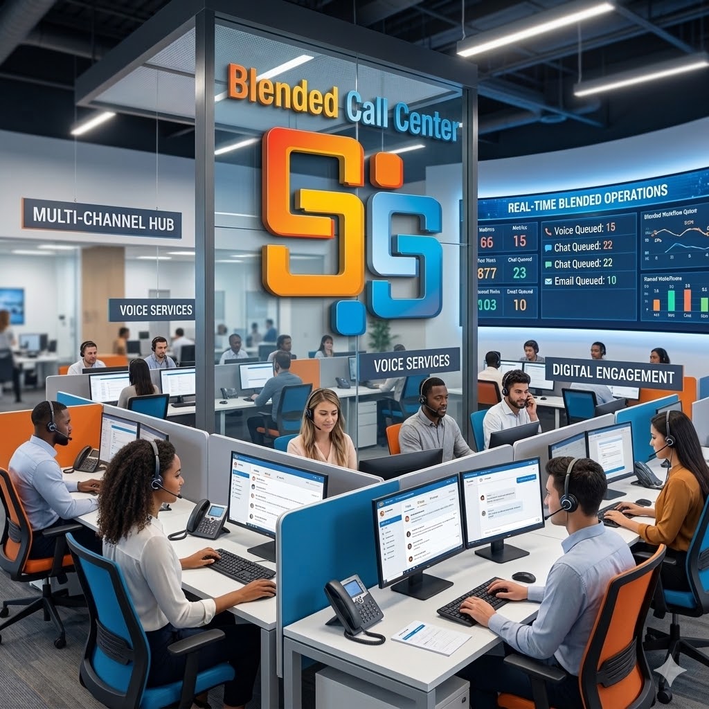 How Blended Call Centers Improve Customer Experience and Agent Productivity