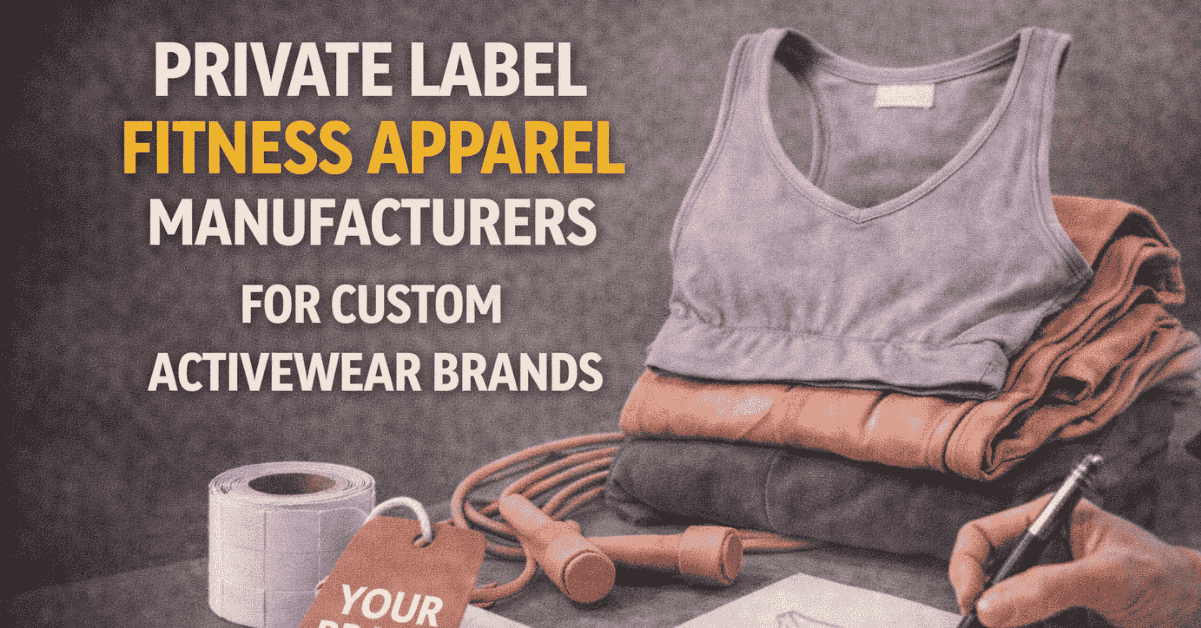 Private Label Fitness Apparel Manufacturers for Custom Activewear Brands