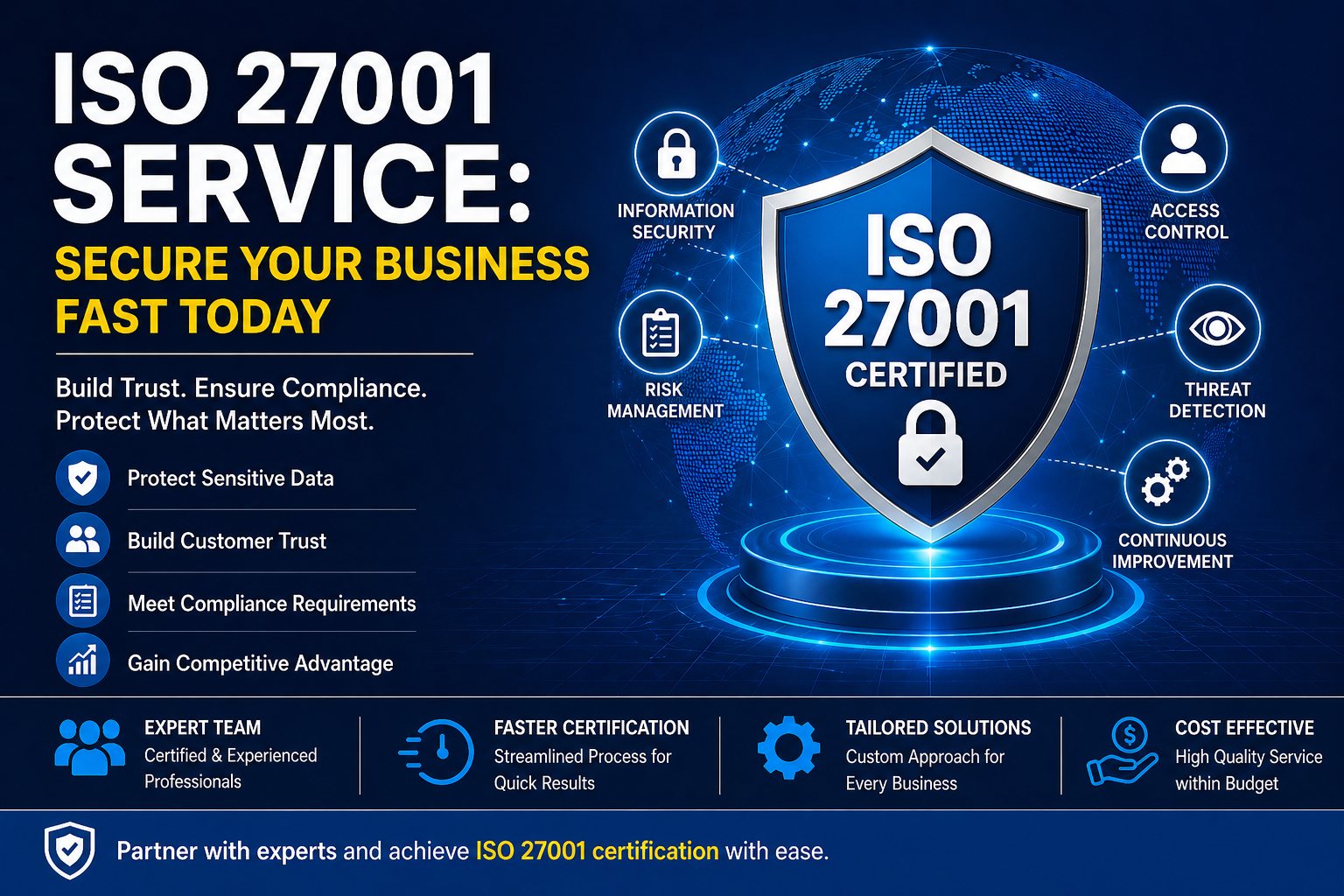 ISO 27001 Service: Secure Your Business Fast Today