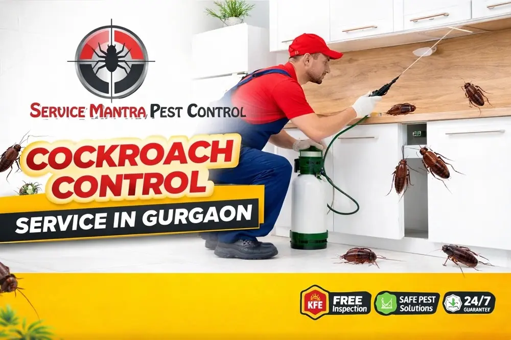 Expert Cockroach Control Service in Gurgaon Using Advanced Treatment