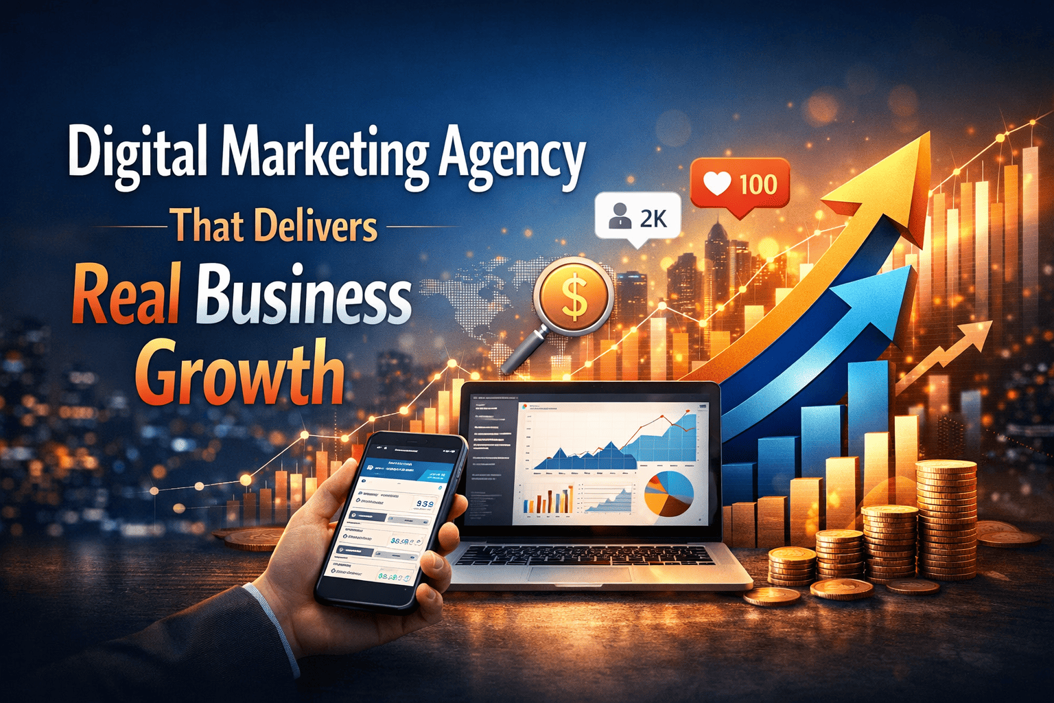 Digital Marketing Agency That Delivers Real Business Growth