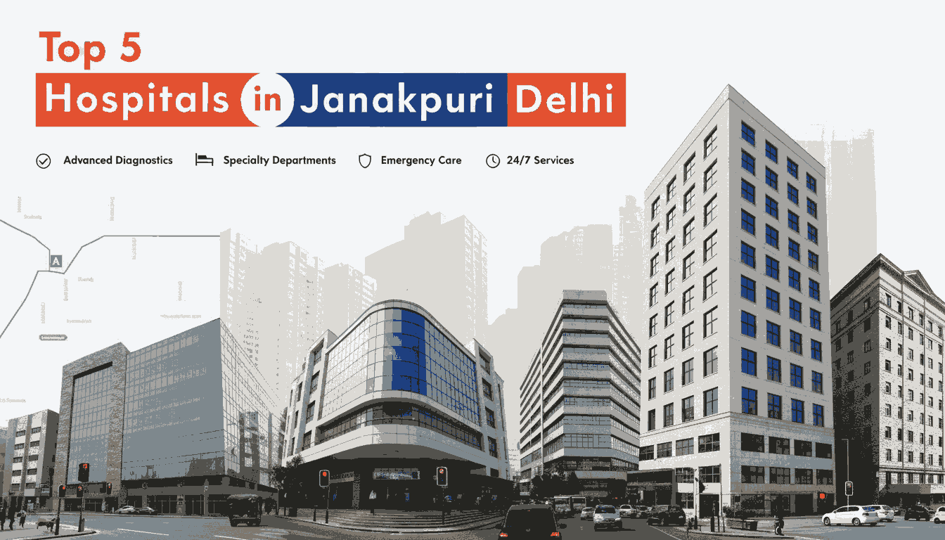 Top 5 Hospitals in Janakpuri Delhi