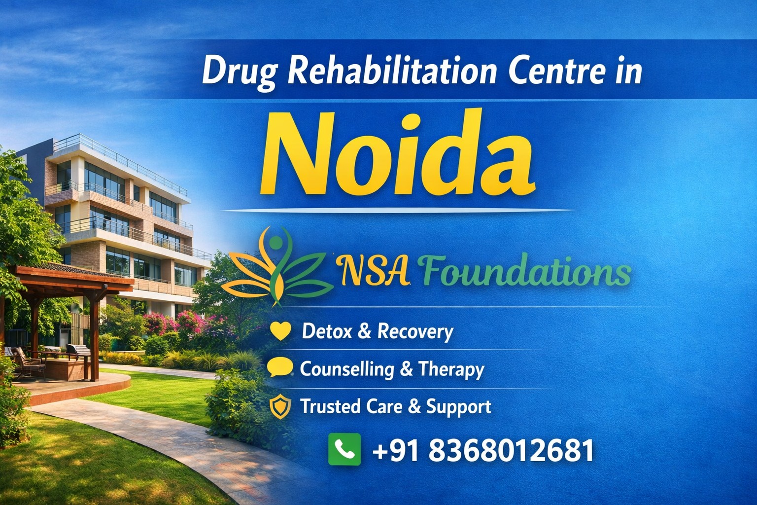 Your Path to Recovery: Best Rehabilitation Centres in Delhi & Noida for a Better Life