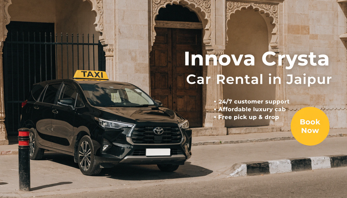 Toyota Innova Crysta Rental in Jaipur