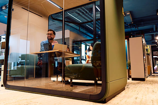 single person meeting pods