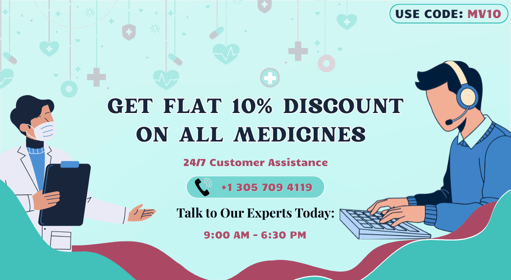 Get ED Medications Online with 10% Discount at Medsvilla