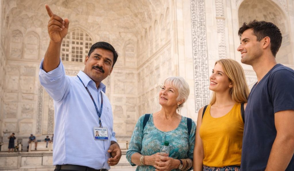 Skip the line tajmahal and Agra fort by car and guide
