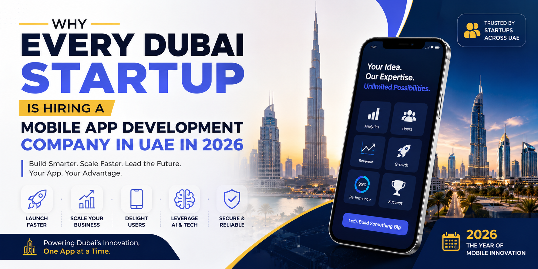 Why Every Dubai Startup Is Hiring a Mobile App Development Company in UAE in 2026