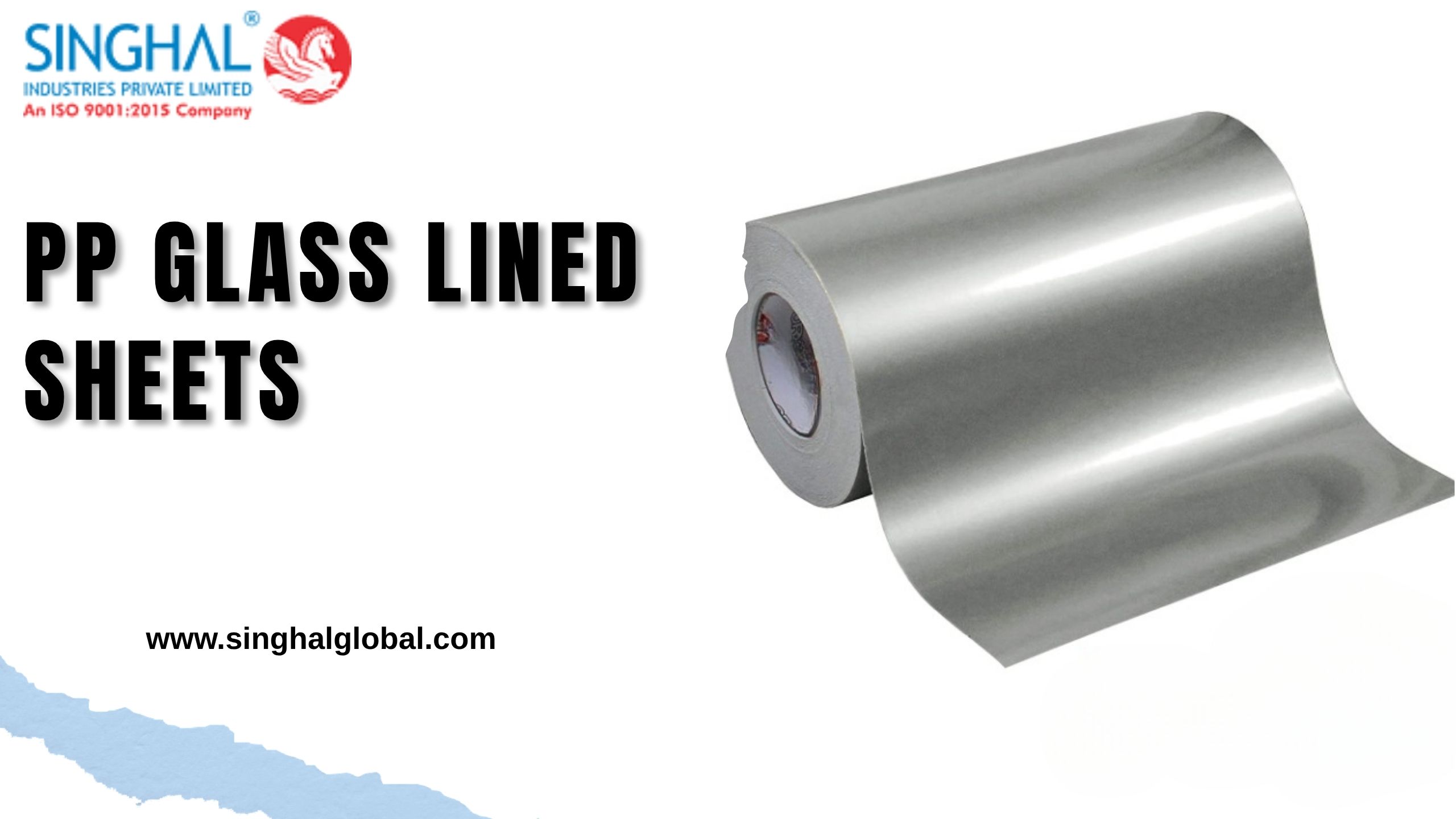 PP glass lined sheet
